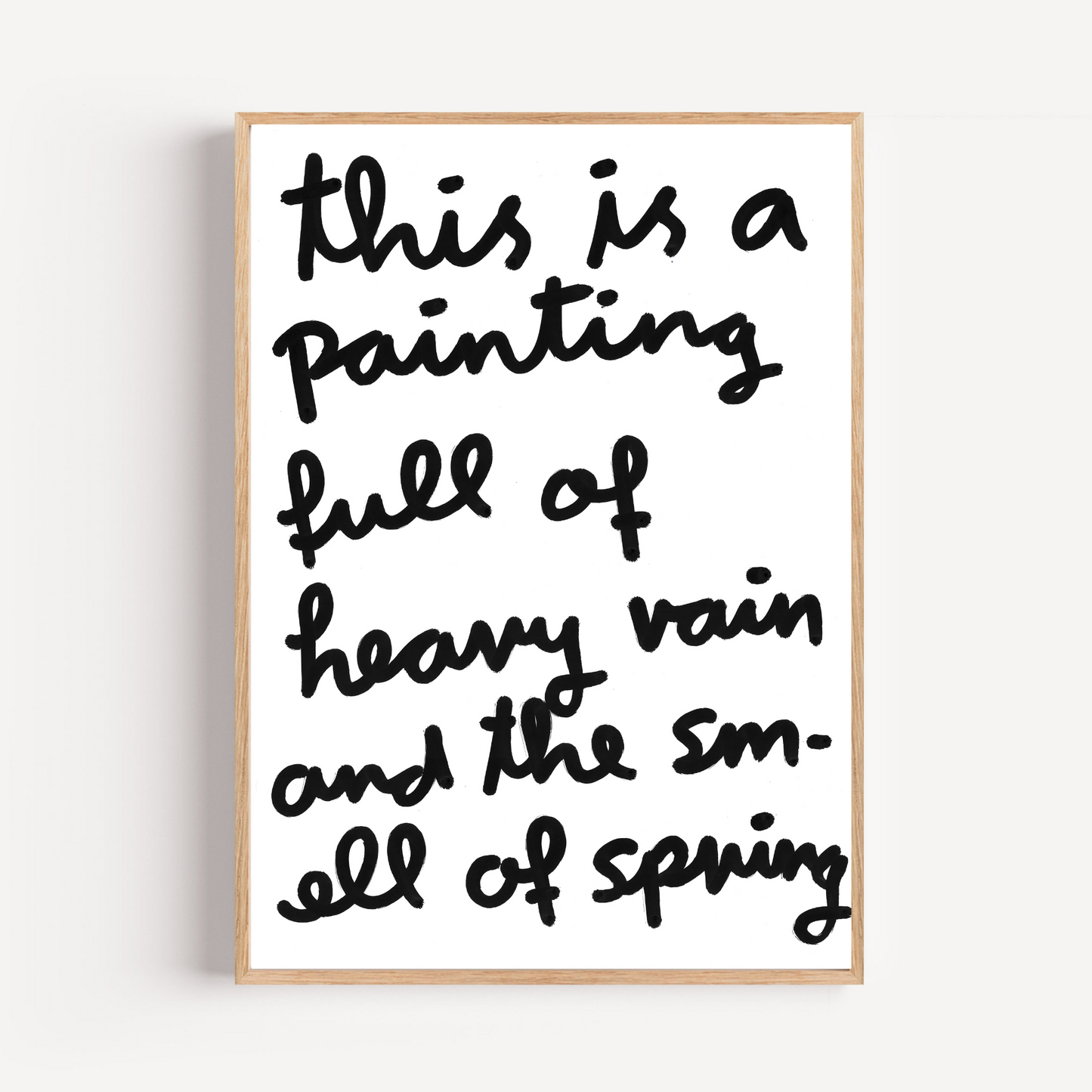 "smell of spring" limited and signed fine art print