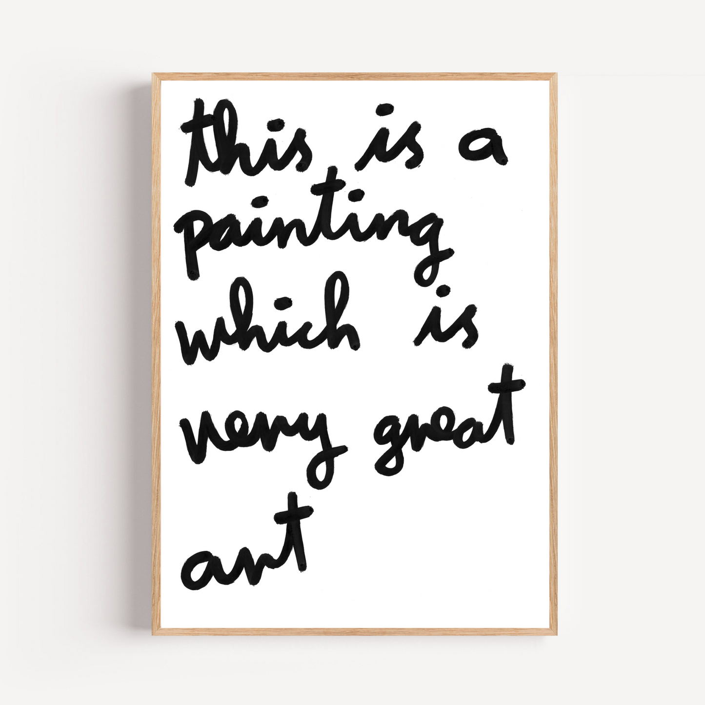 "very great art" limited and signed fine art print