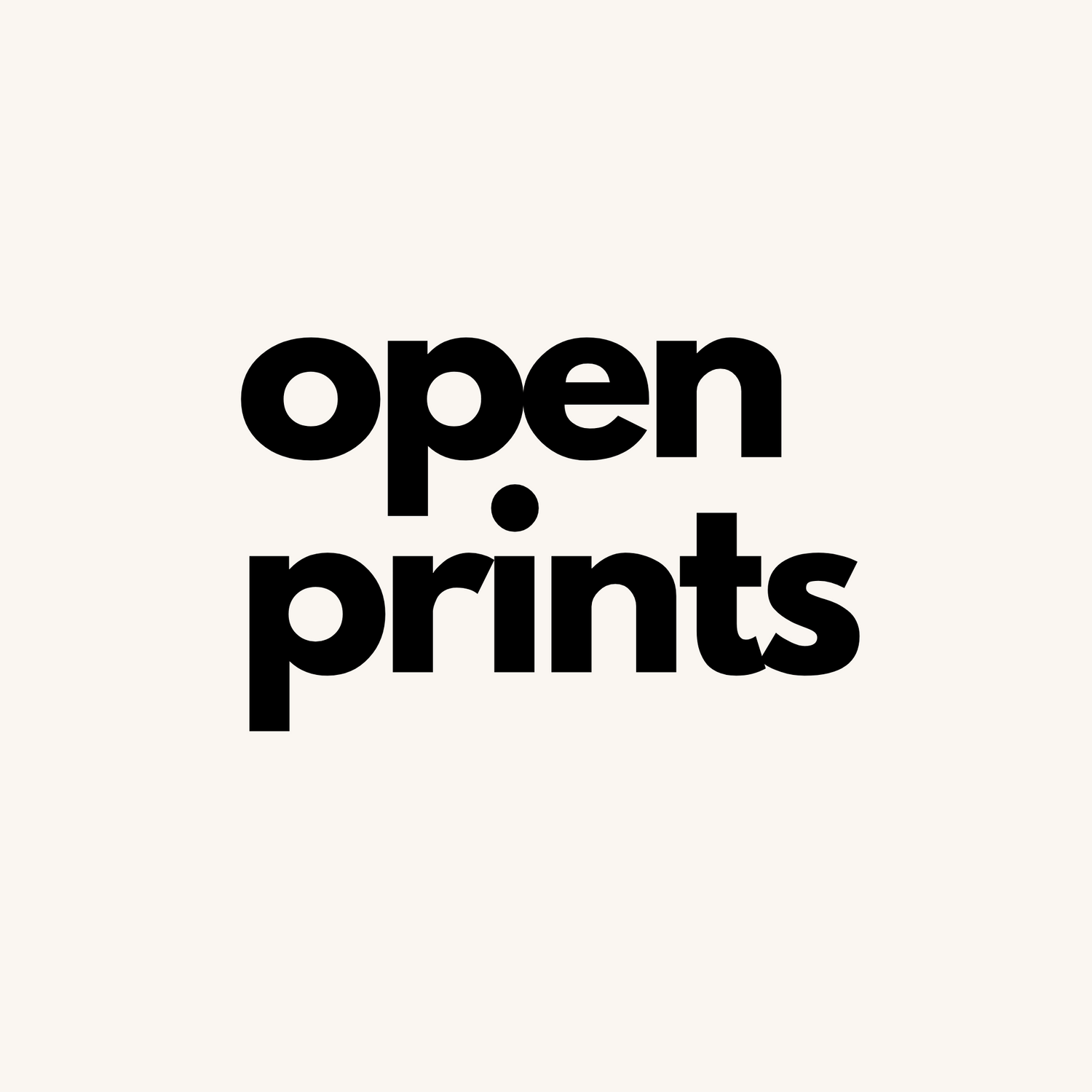 open prints